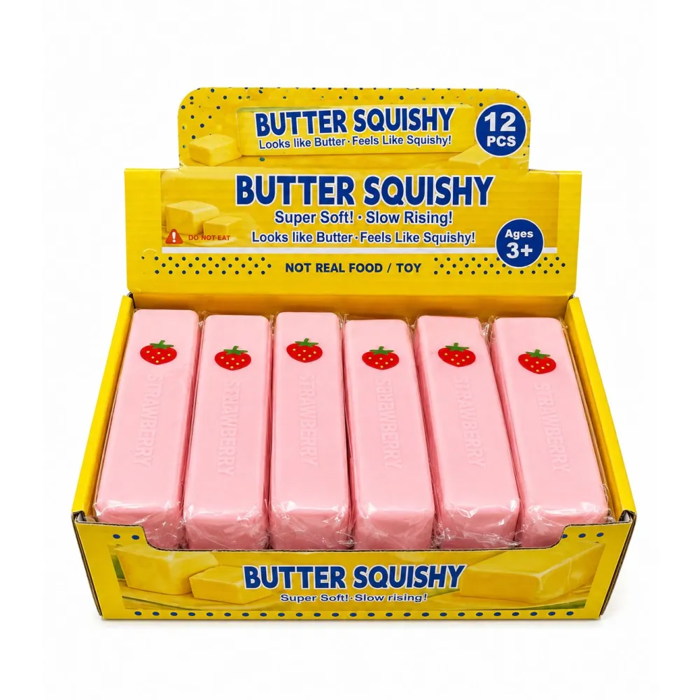 Salted Butter Squishy 4oz Erdbeer-Edition