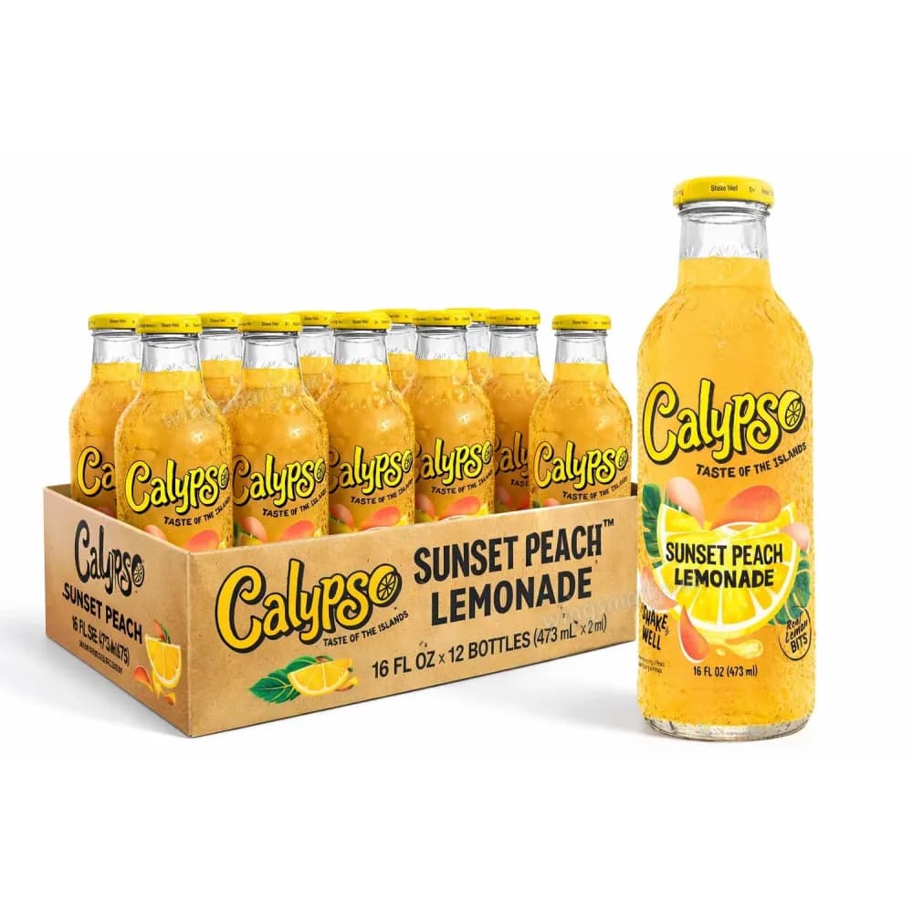 Calypso Sunset Peach Lemonade 374ml