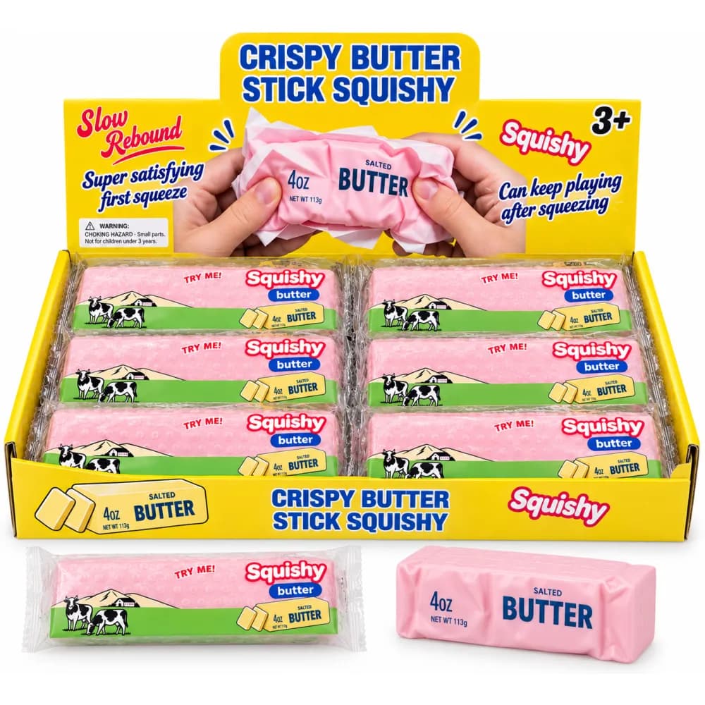 Crispy Salted Butter Squishy 4oz