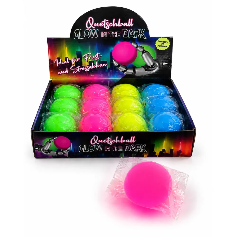 Anti-Stress Quetschball Glow in the Dark